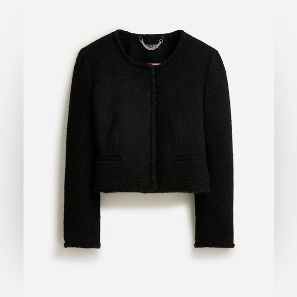 NWT J.Crew Louisa Lady Jacket In Maritime Tweed - Picture 6 of 7